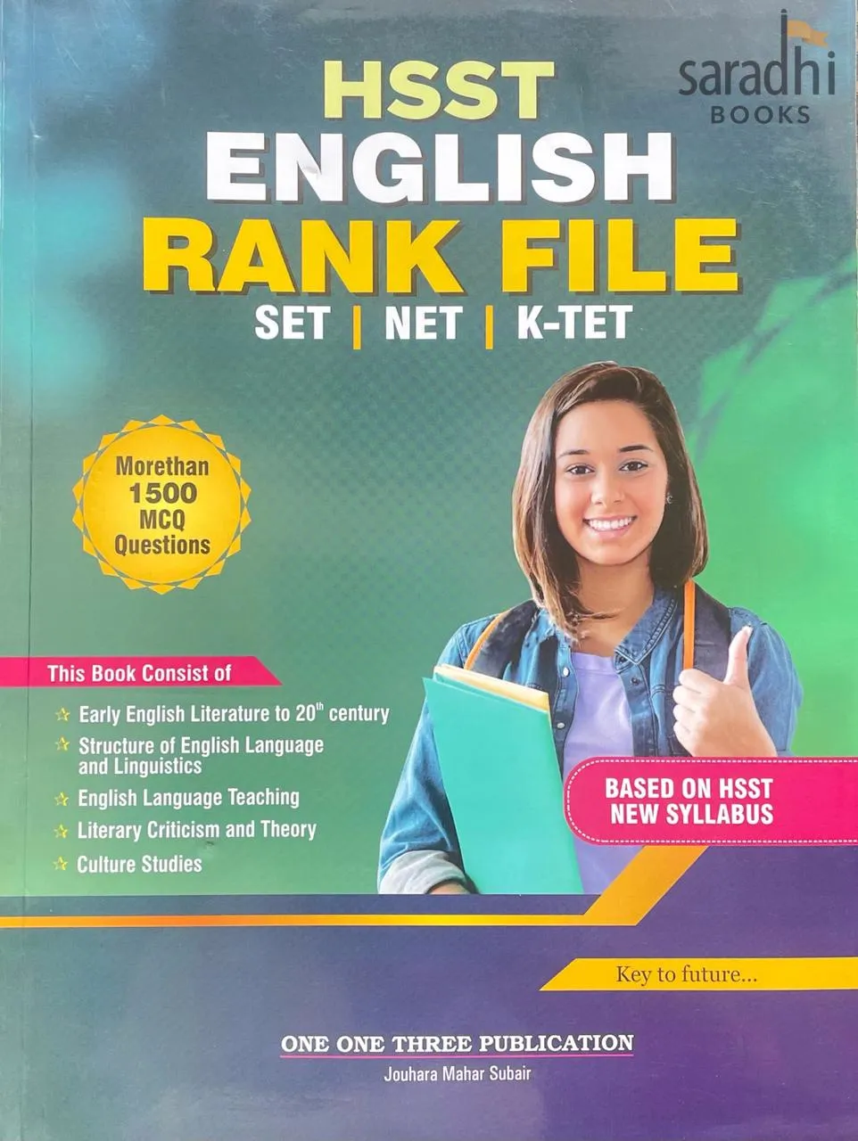 HSST English Rank File 2026 | SET | NET | K-TET | One One Three Publications