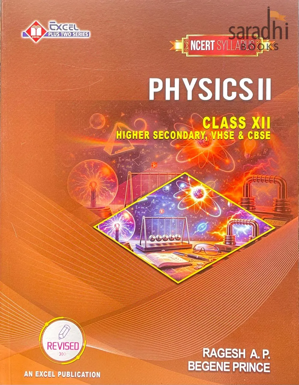 Plus Two Physics Textbook 2026 | NCERT Syllabus | Higher Secondary, VHSE & CBSE | Excel Publications