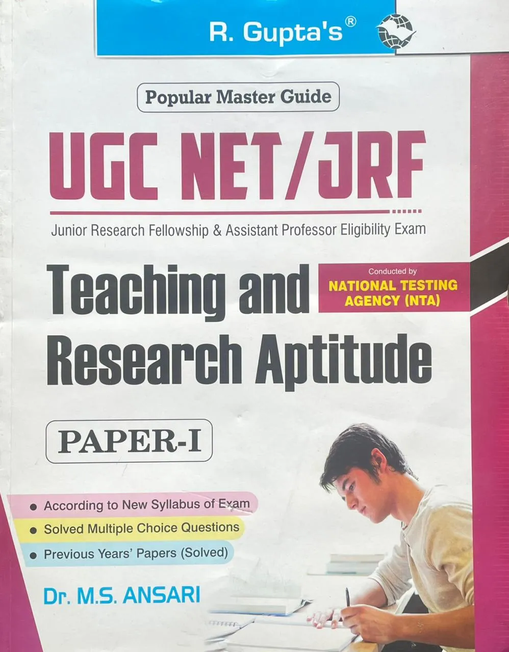 NTA-UGC-NET/JRF: Teaching and Research Aptitude (Paper 1) Exam Guide 2026 | R Gupta's | Ramesh Publishing House