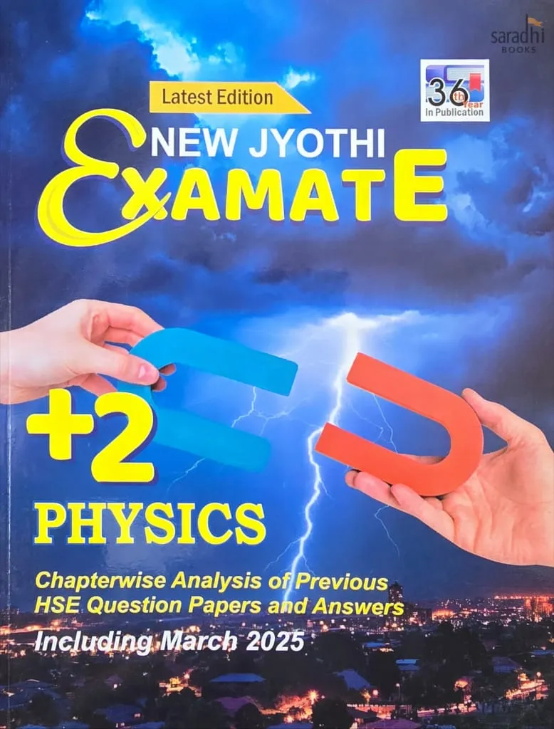 New Jyothi Examate | Class 12 | Physics | Chapterwise Analysis of Previous HSE Question Papers and Answers | New Jyothi Physics Class 12 Question Papers & Answers