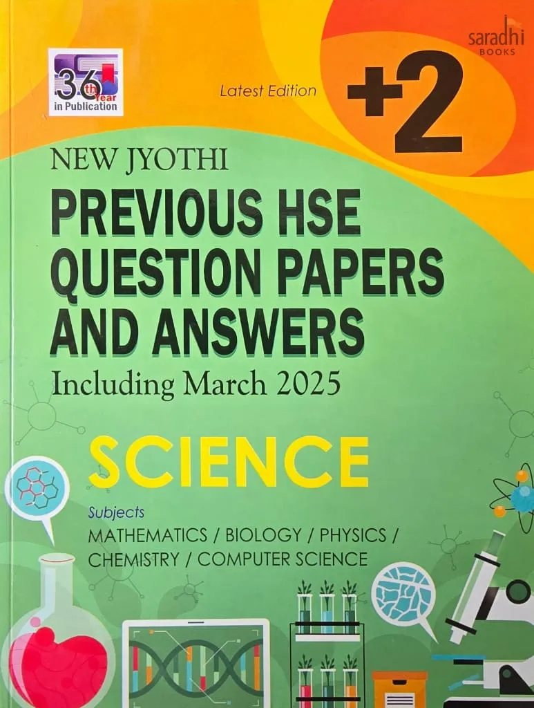 New Jyothi Class 12 Science | Previous HSE Question Papers and Answers | SCERT Syllabus | New Jyothi Class 12 Science PQ