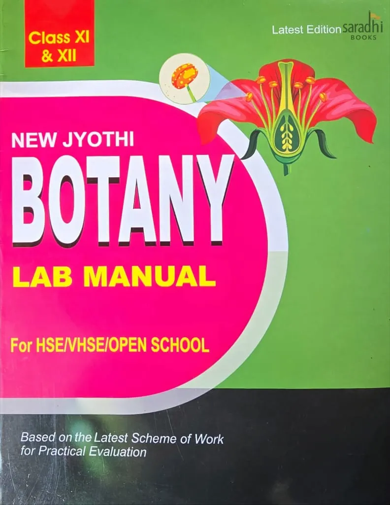 New Jyothi Botany Class 11 & 12 | Lab Manual | HSE/VHSE/Open School | New Jyothi Botany Lab Manual