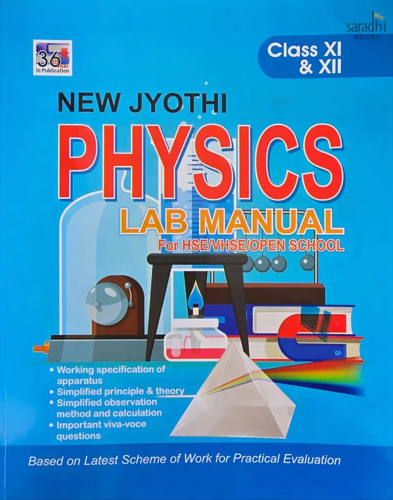 New Jyothi Physics Class 11 & 12 | Lab Manual | HSE/VHSE/Open School | New Jyothi Physics Lab Manual