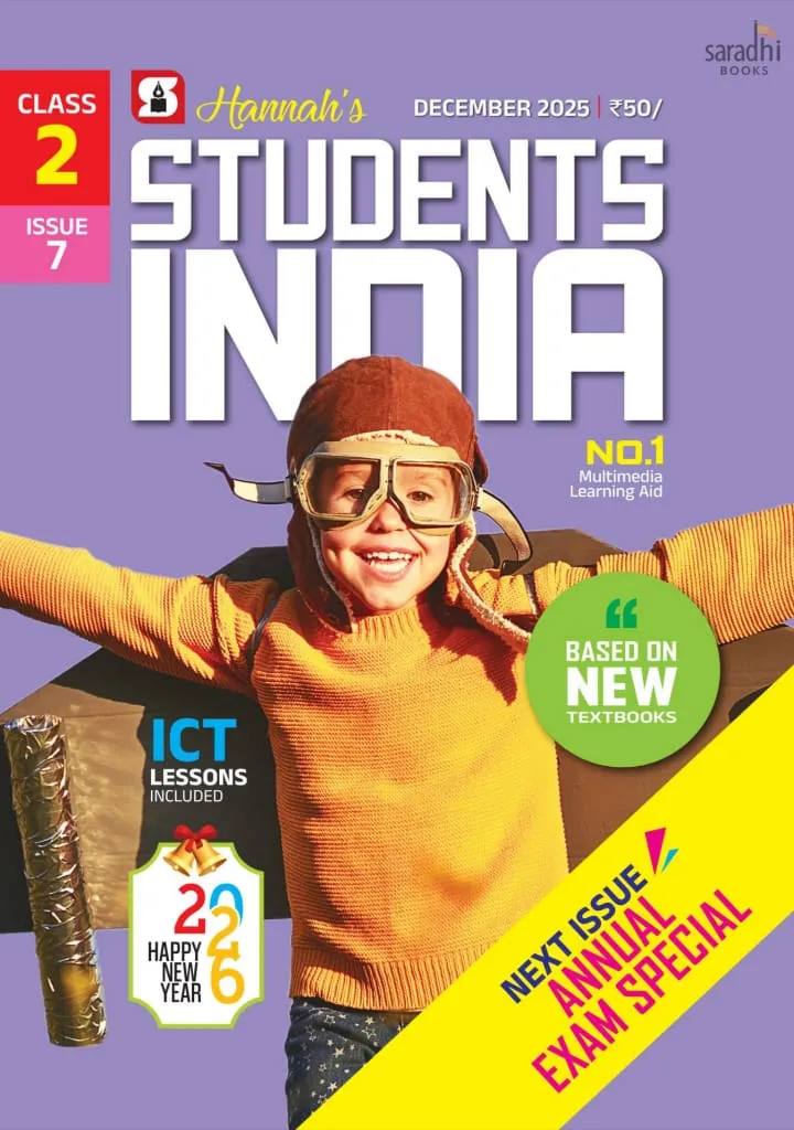 Students India Class 2 Issue 7 English Medium (EM) Guide