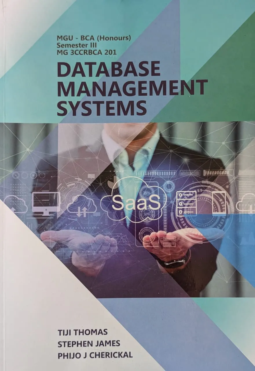 Database Management Systems | Prakash Publications | MGU BCA (Honours) | Semester 3