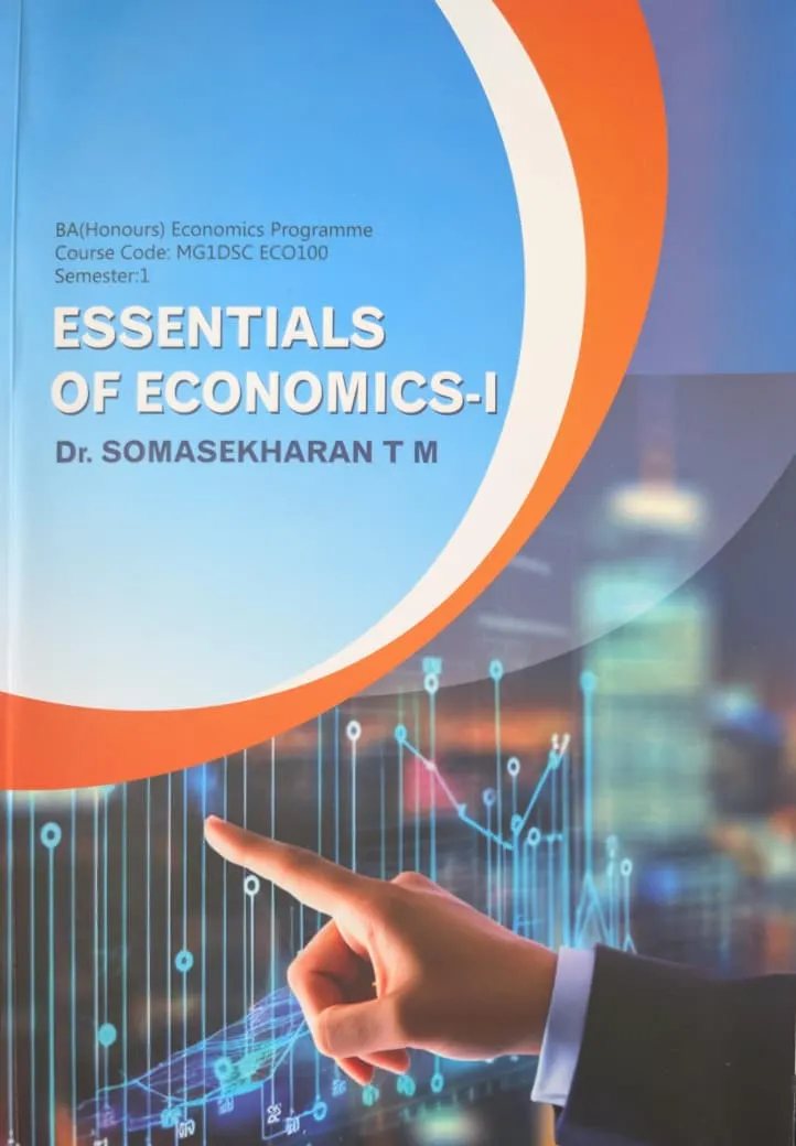 Essentials of Economics - 1 | Prakash Publications | MGU-UGP | BA (Hons) Economics Programme | Semester 1 | DSC A MG1DSCECO100