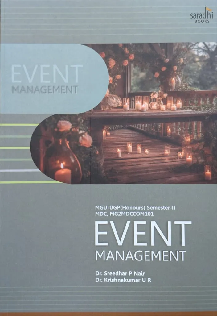 Event Management | Prakash Publications | MGU-UGP (Honours) | Semester 2 | MDC, MG2MDCCOM101