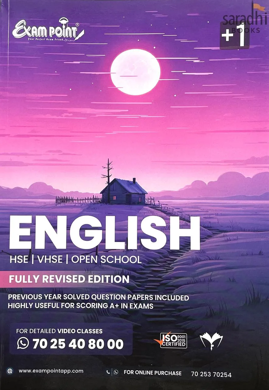 Exam Point Class 11 English 2026 | NCERT Syllabus | Maximum Publishers
