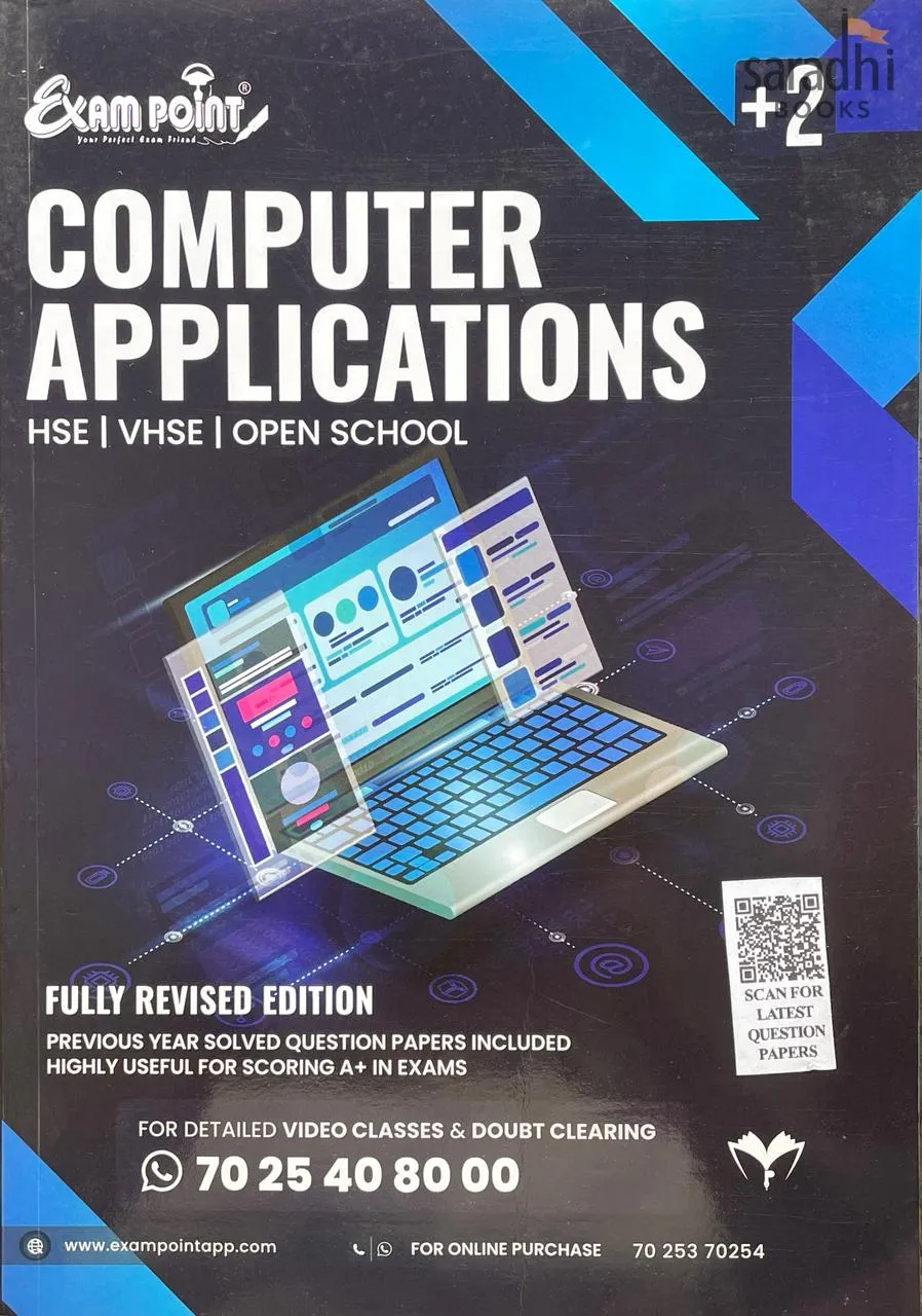 Exam Point Class 12 Computer Applications 2026 | NCERT Syllabus | Maximum Publishers