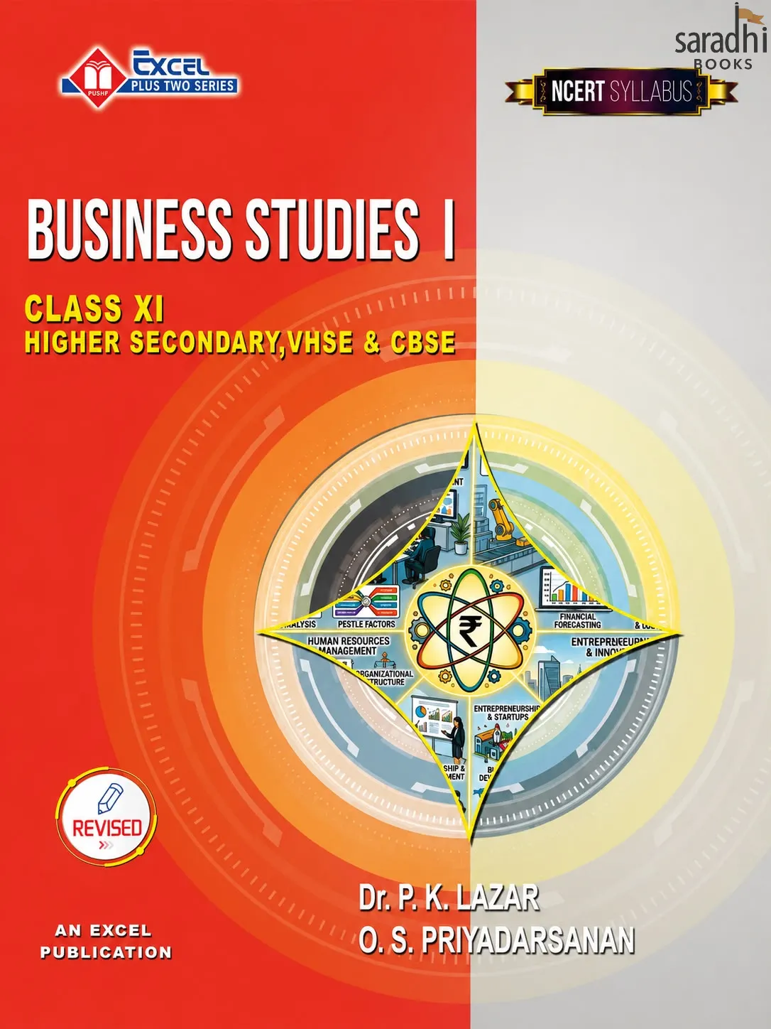 Business Studies Textbook 2026 | Plus One/Class 11 NCERT Syllabus | Higher Secondary, VHSE & CBSE | Excel Publishers