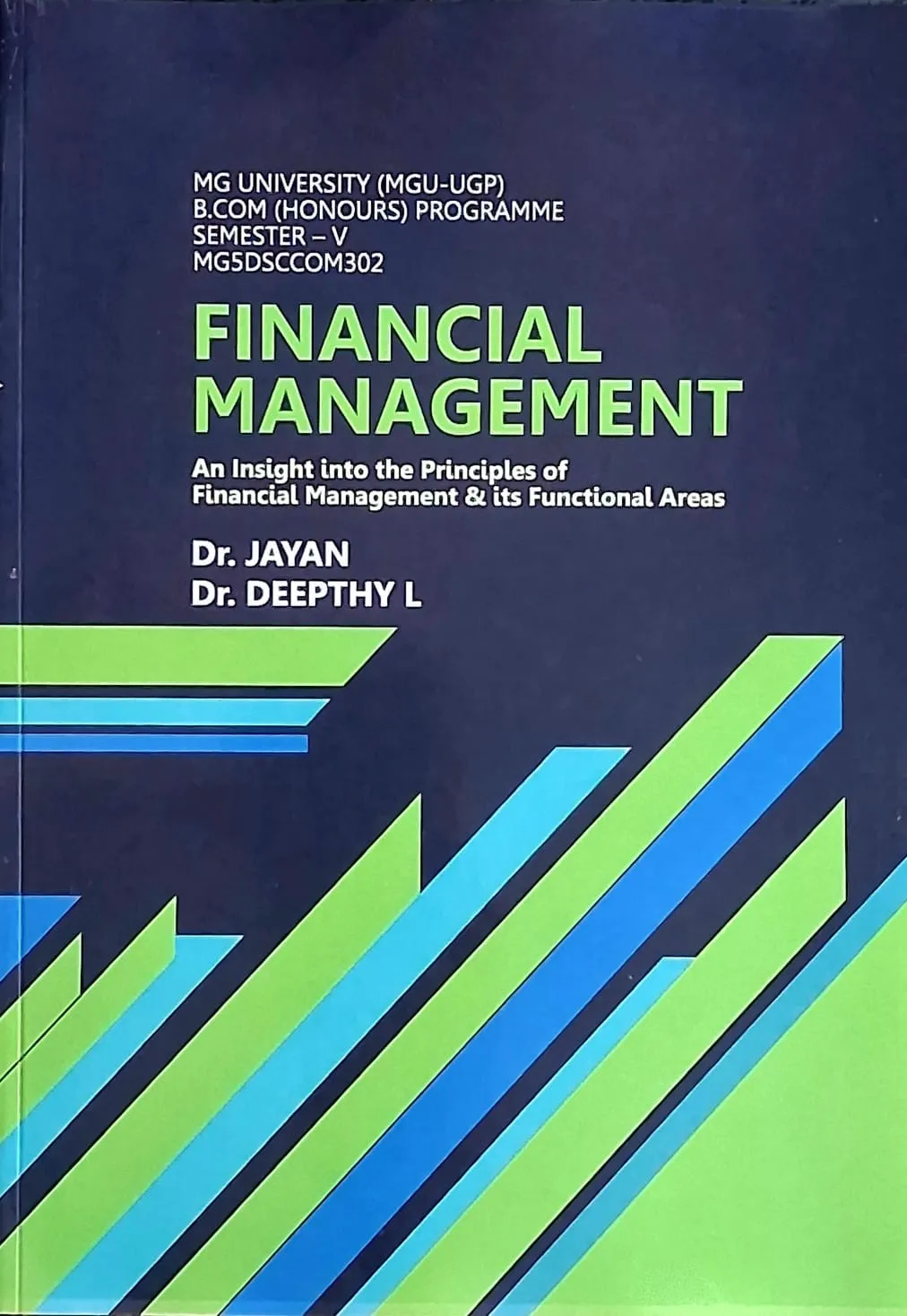Financial Management | Prakash Publications | MGU-UGP B.Com. (Honours) | Semester 5 | MG University