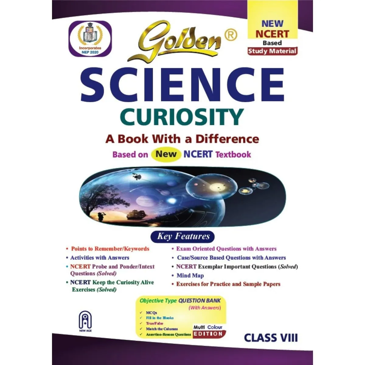 Golden Science | Class 8 | CBSE Guide | Latest edition (2026-2027)