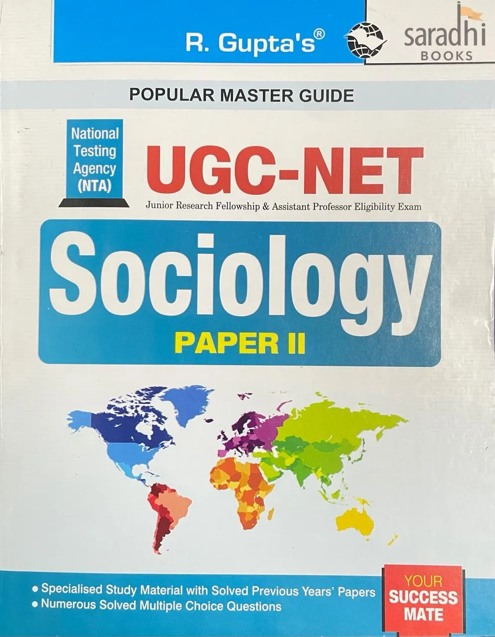 NTA-UGC-NET/JRF: Sociology (Paper II) Exam Guide 2026 | R Gupta's | Ramesh Publishing House