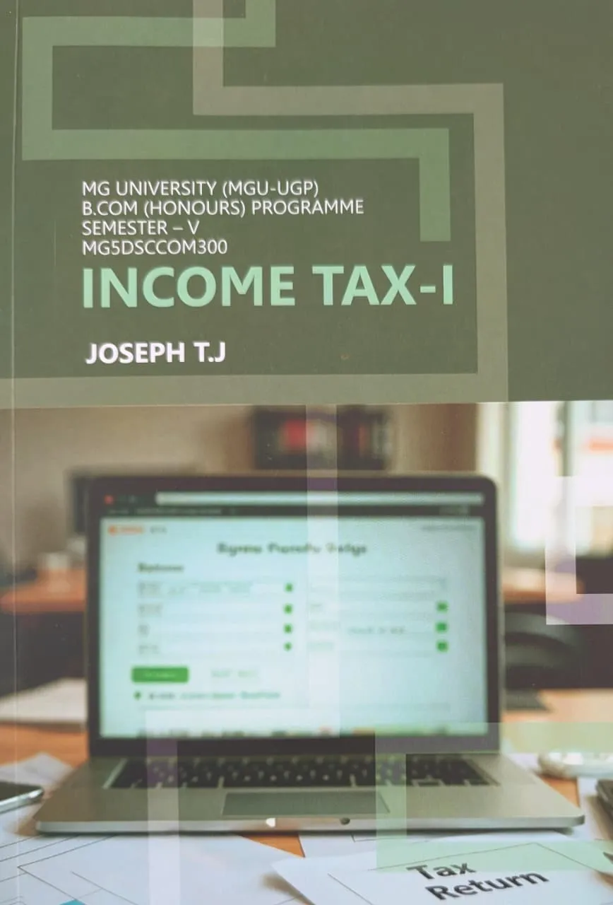 Income Tax 1 | Semester 5 | Prakash Publications | MGU-UGP B.Com (Honours) | MG University