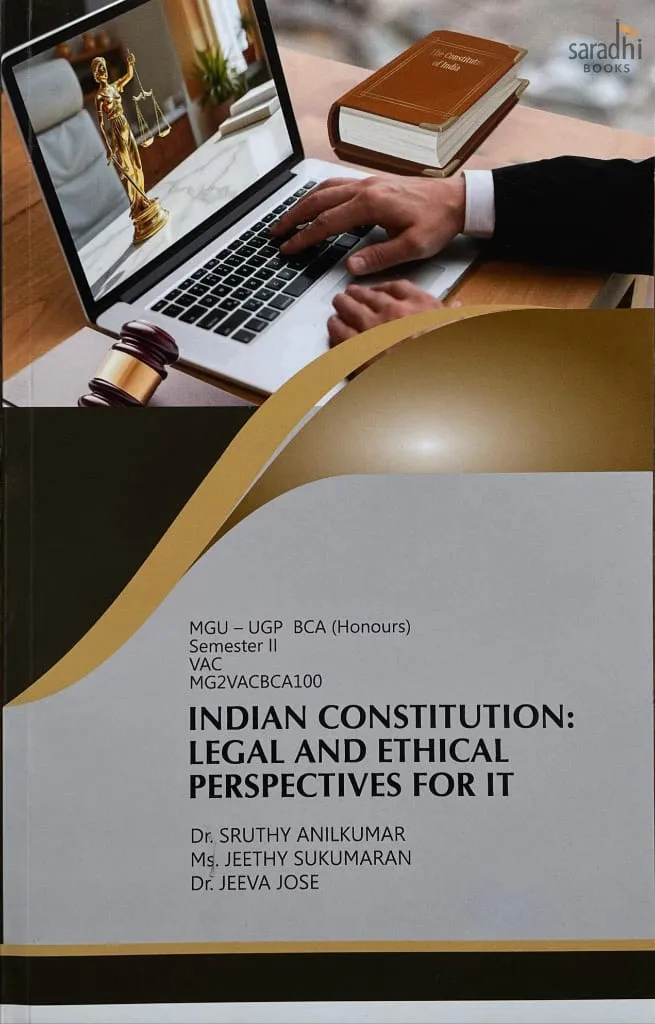 Indian Constitution: Legal and Ethical Perspectives for IT | Prakash Publications | MGU-UGP BCA (Honours) | Semester 2 | VAC MG2VACBCA100