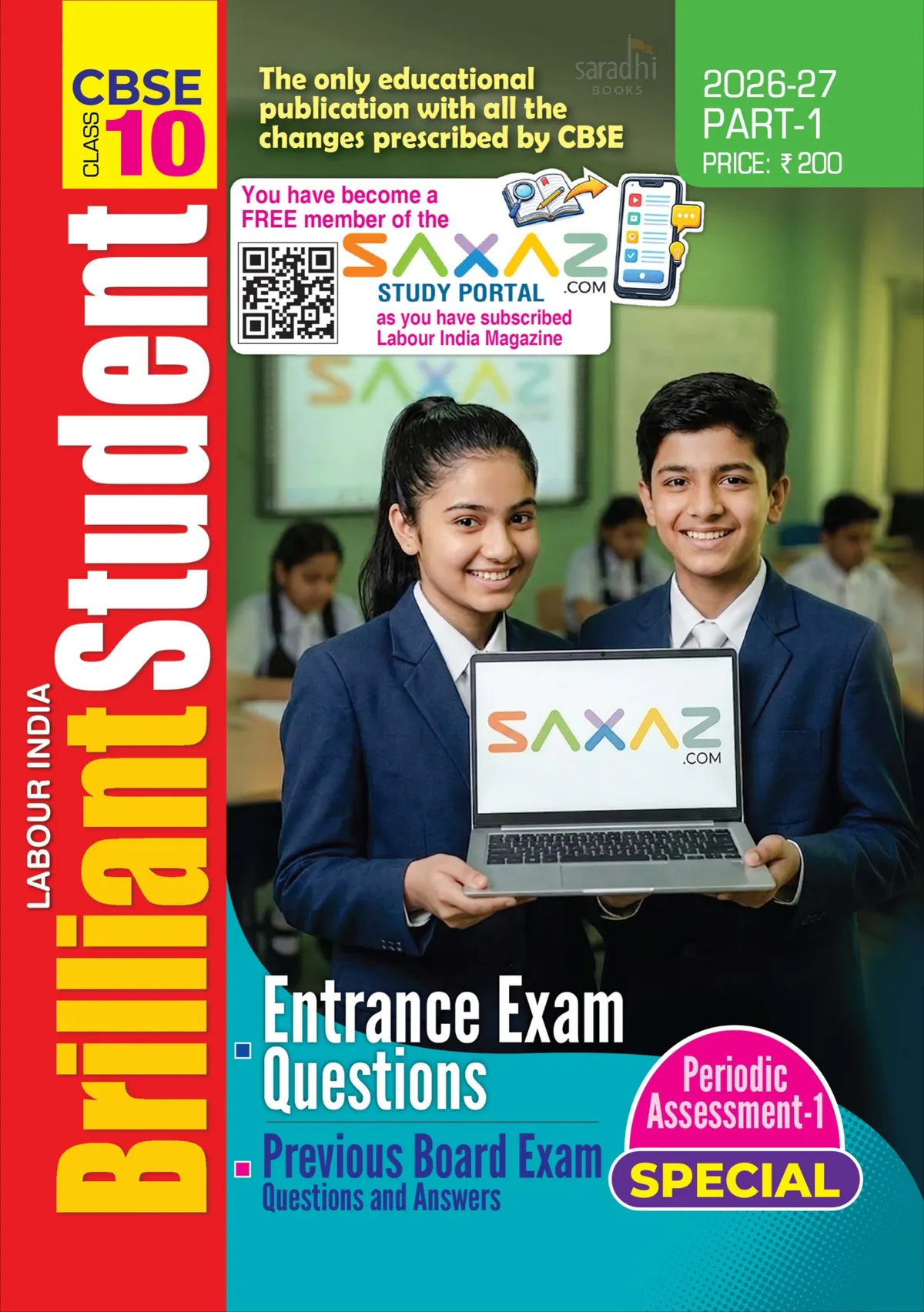 Labour India CBSE Class 10 Brilliant Student Part 1 | 2027 Edition