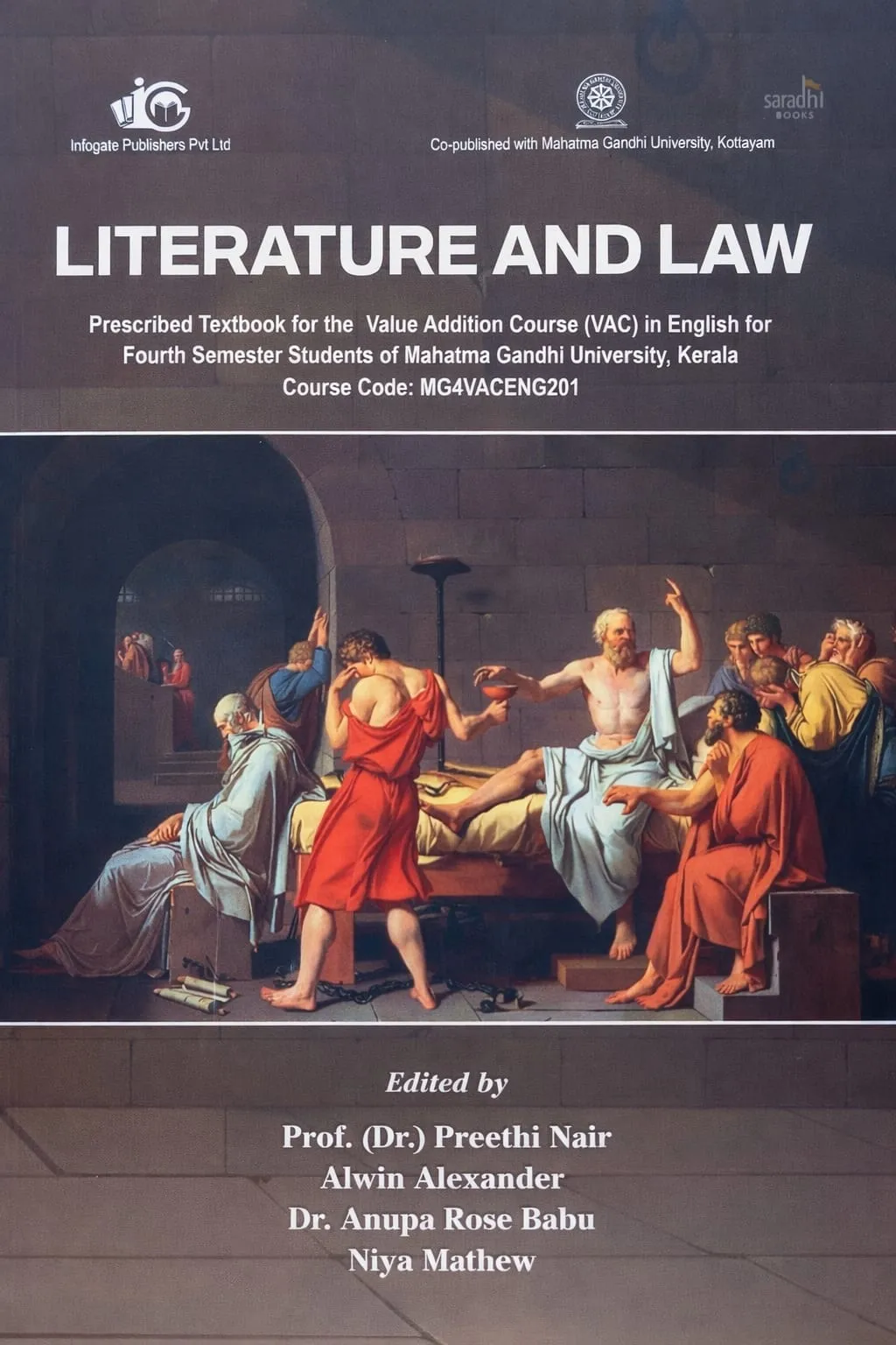 Literature And Law Semester 4 Textbook For VAC In English | MGU