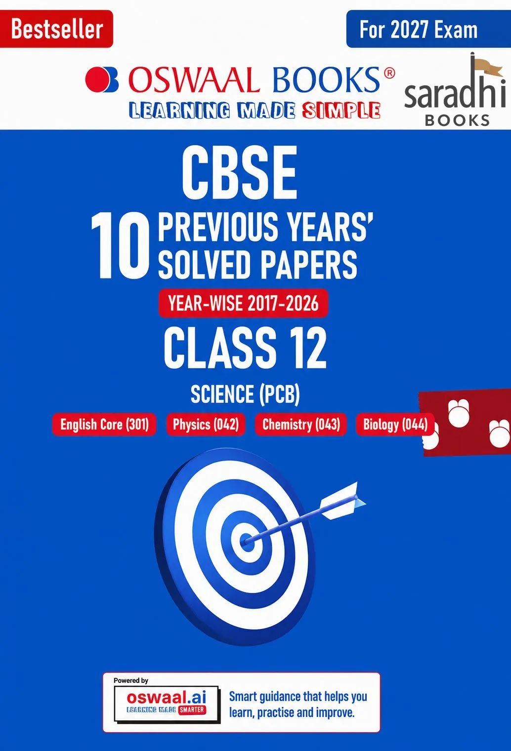 CBSE 10 Previous Years Solved Papers and Competency Focused Questions Chapter-wise Class 12 | Oswaal Books