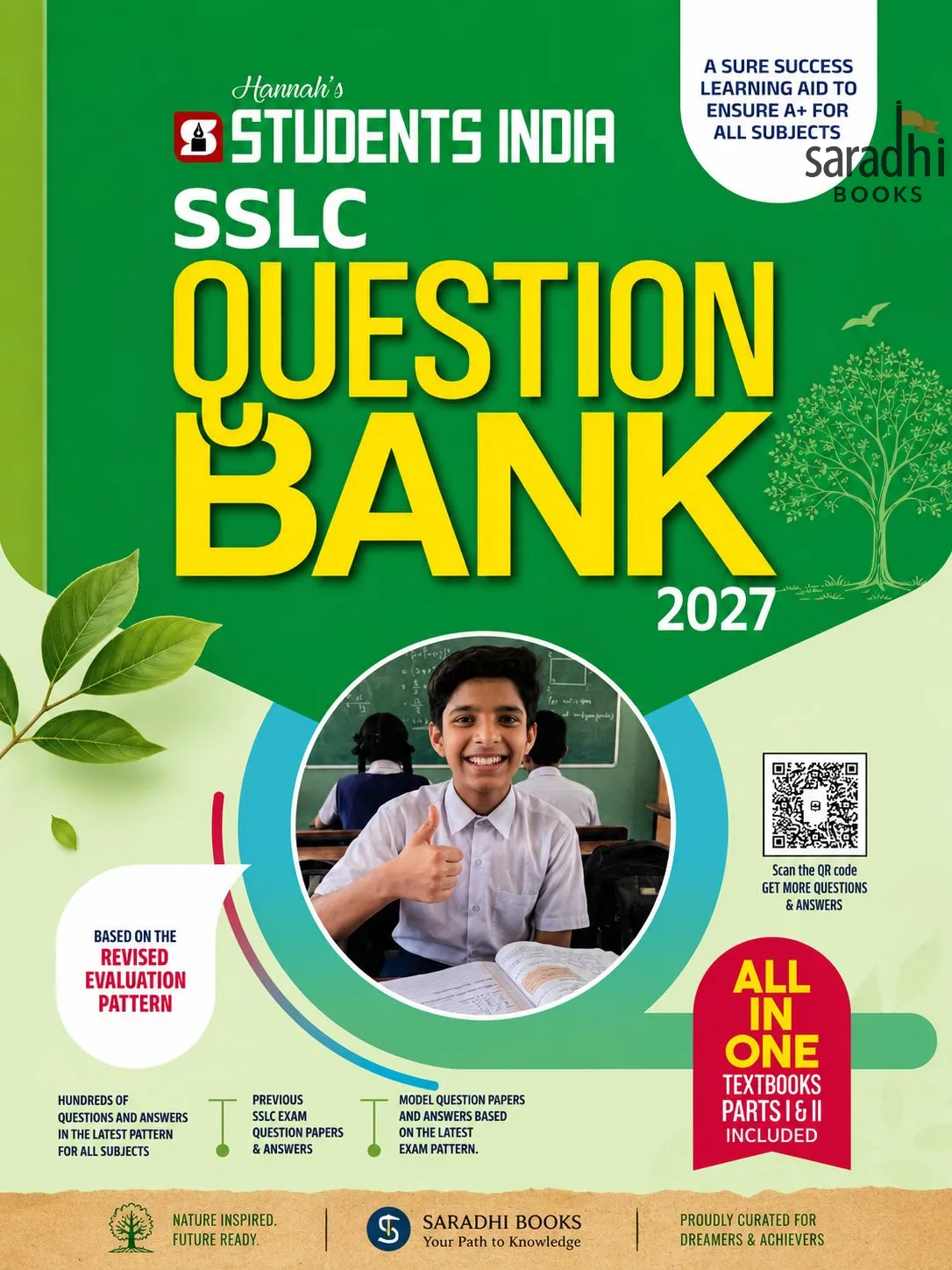 SSLC Question Bank 2027 | English Medium | Students India | Hannah's Edu Private Limited