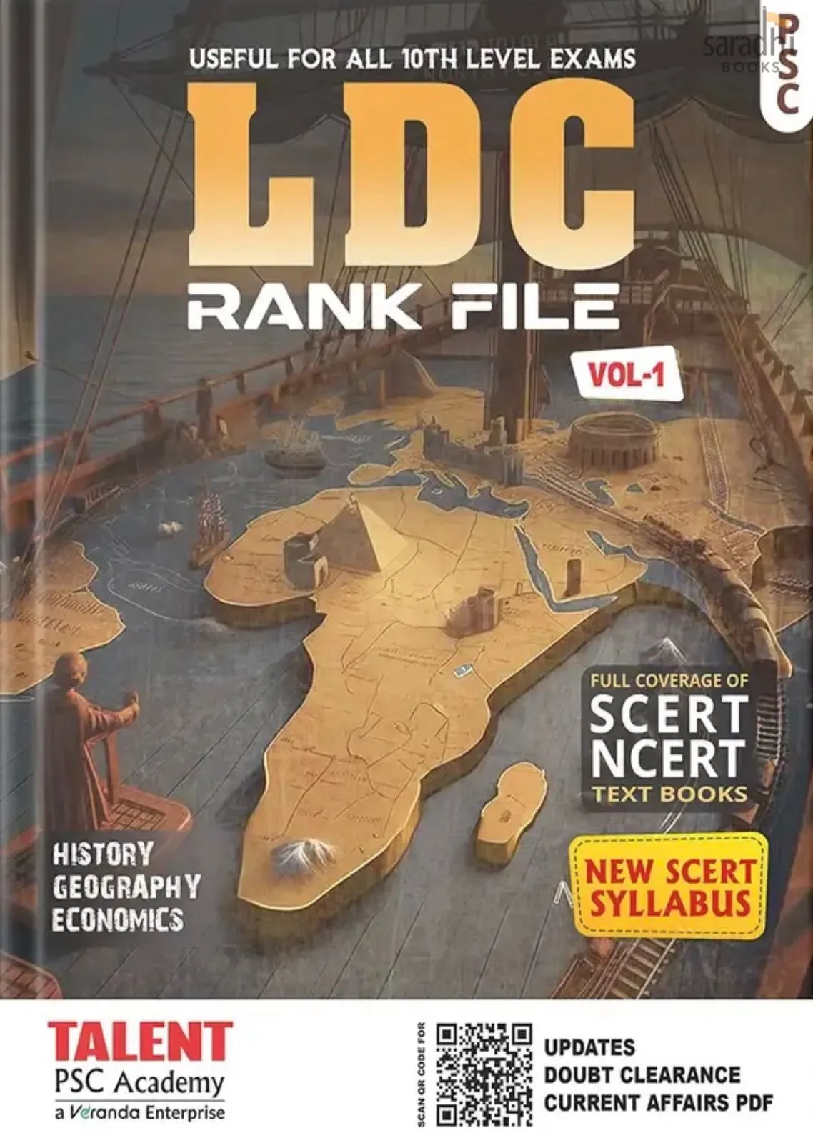 LDC Rank File (3 Volume) 2026 | Talent PSC Academy | New Syllabus Based